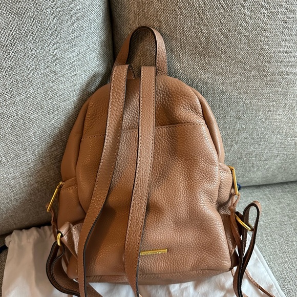 Rebecca Minkoff Julia Tan Leather Backpack - Picture 2 of 5